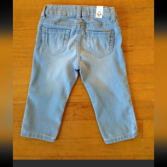 Children's Place Girls Jeggings Jeans Sz 12-18 Months NWT - Picture 6 of 8